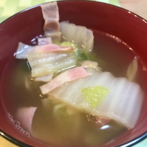 トロトロ白菜のすごっく美味しいスープレシピ